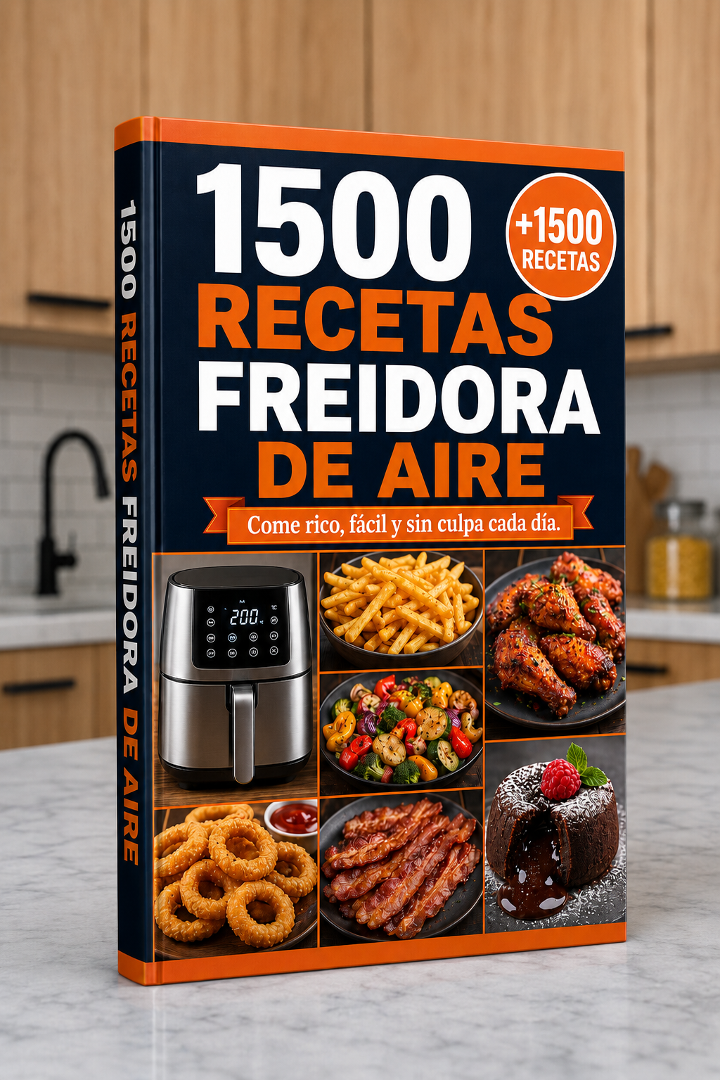 +1500 Recetas Para Freidora