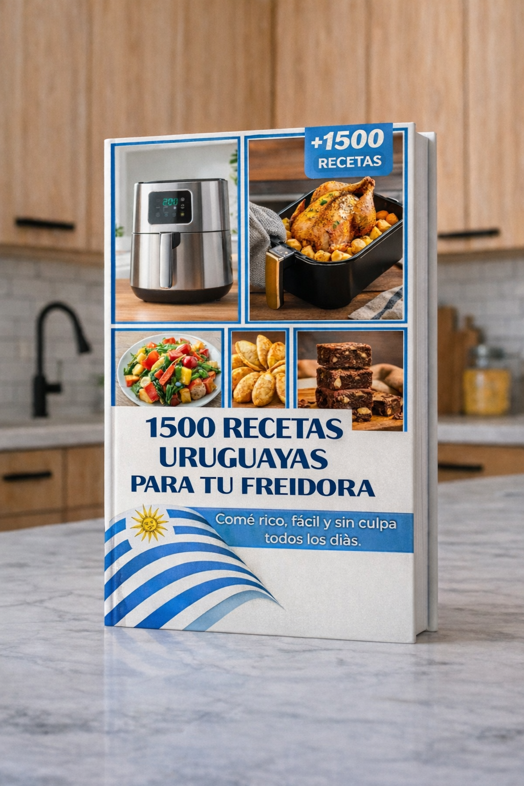 EBOOK: +1500 Recetas Uruguayas para tu freidora de aire